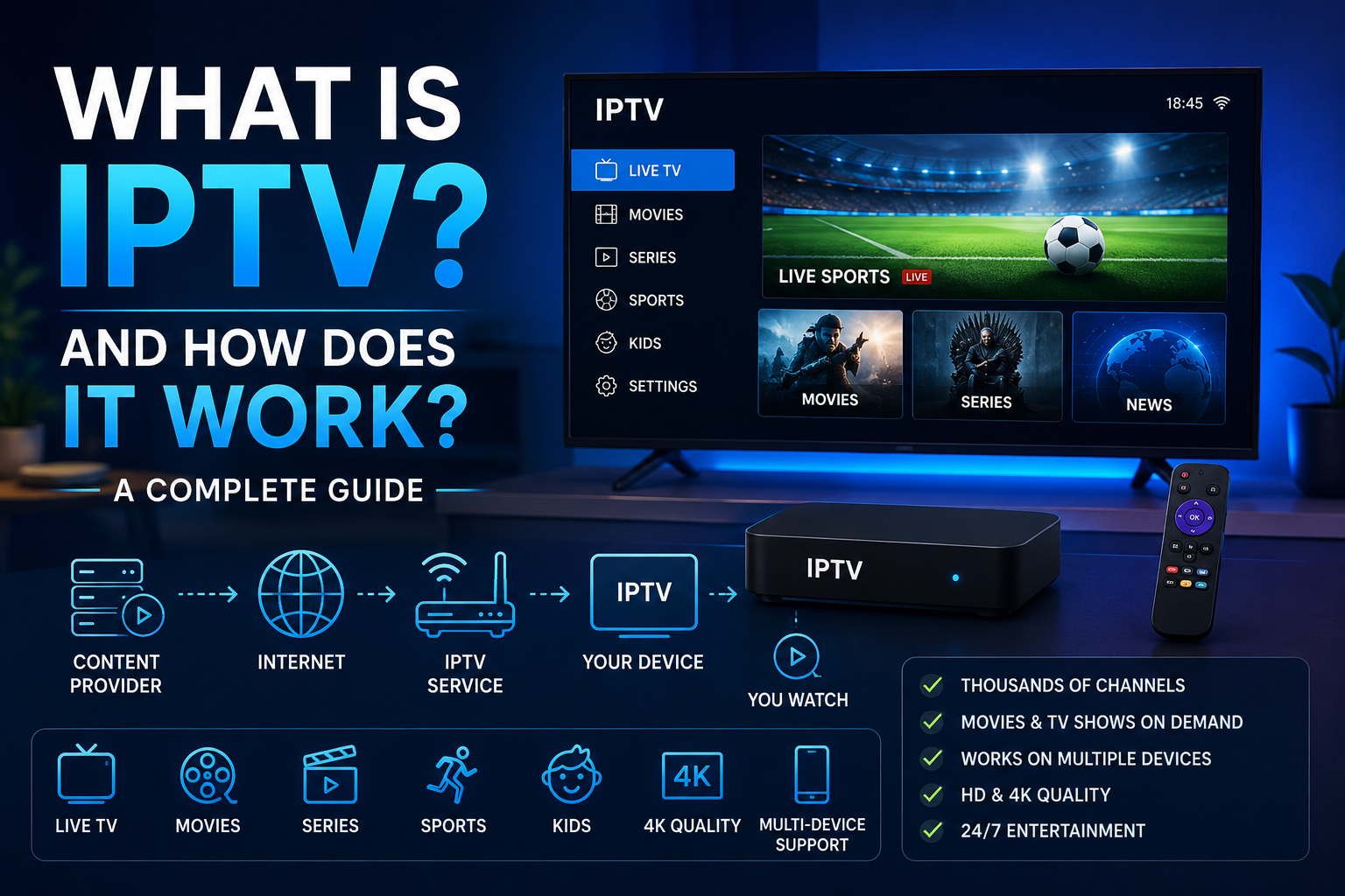 IPTV vs traditional TV comparison