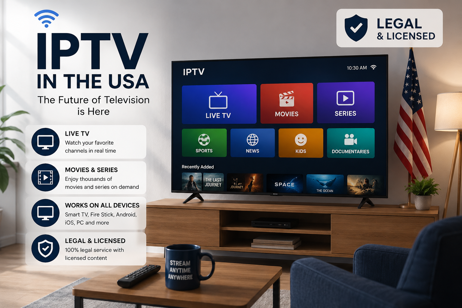 IPTV provider USA guide