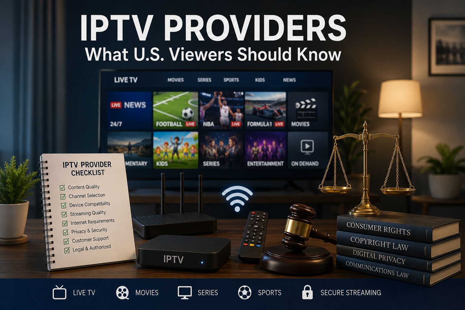 IPTV providers in the USA guide