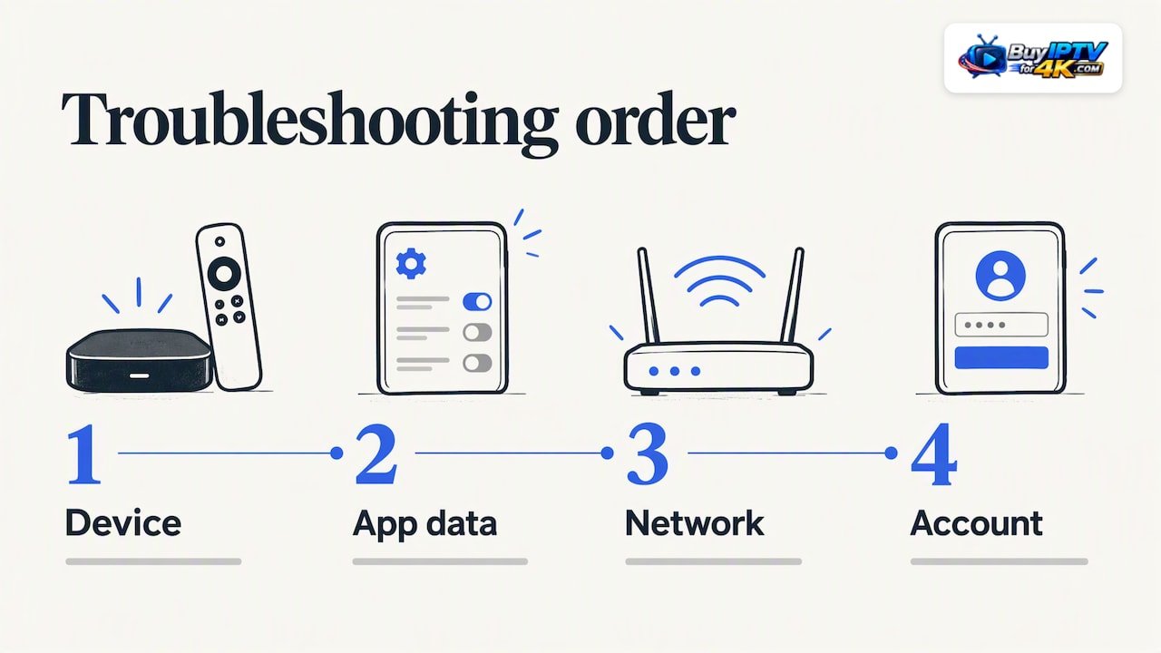 Our perspective: why most IPTV problems are diagnosable — overview diagram